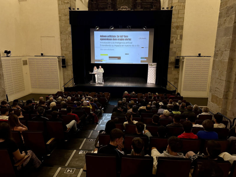 Leire Legarretak Adimen Artifizialaren inguruko hitzaldia eskaini du ZTB barruan