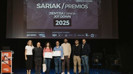 2025eko XII. Jot Down Zientzia Sariek Bergara zientziaren epizentro bihurtu dute asteburuan