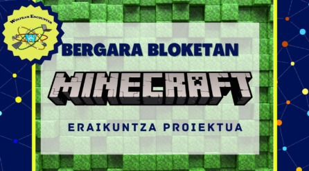 Construcción de Bergara en Minecraft