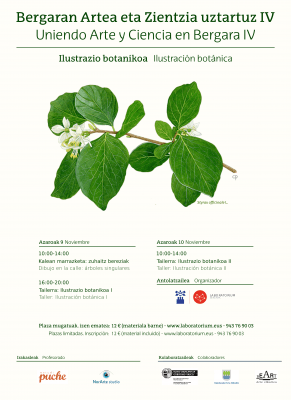 Ilustrazio botanikoa – Bergaran Artea eta Zientzia uztartuz, IV. edizioa