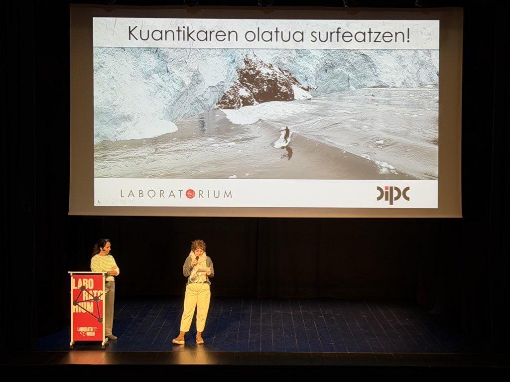 Kronika: “Kuantikaren olatua surfeatzen” hitzaldia