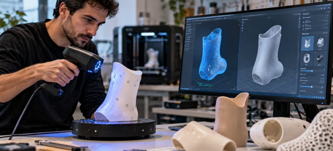 Escaneo y modelado 3D. Proyecto Areolalab