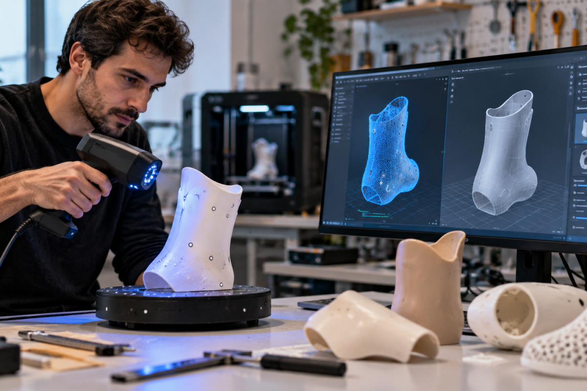 Escaneo y modelado 3D. Proyecto Areolalab