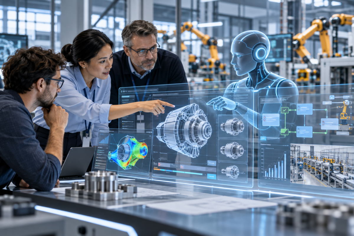 Adimen Artifiziala Sortzailea Industrian